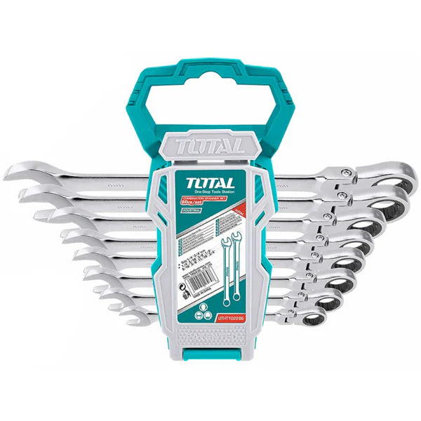 طقم شق رنج طقطيقة مرن 8 قطع  Total  THT102RK586