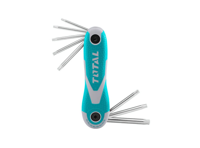 طقم مفاتيح Torx مشرنفة طويلة 8 قطع Total THT1061846