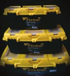 طقم صندوق عدة بلاستيك 4 قطع FIXOP