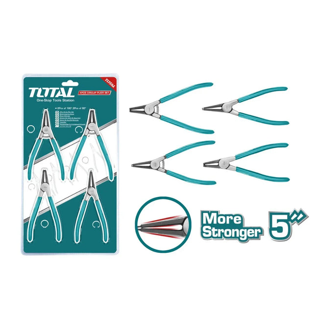 طقم زراديات كباشي  – 4 قطع 5 إنش Total THTJ214041