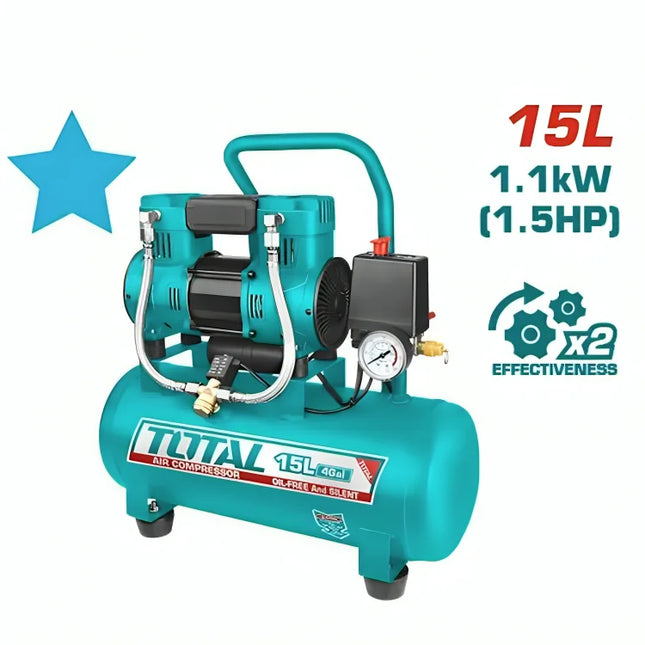 كمبريسر هواء  15 لتر Total TCS1110152