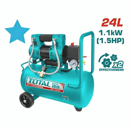 كمبريسر هواء 24 لتر Total TCS1110242