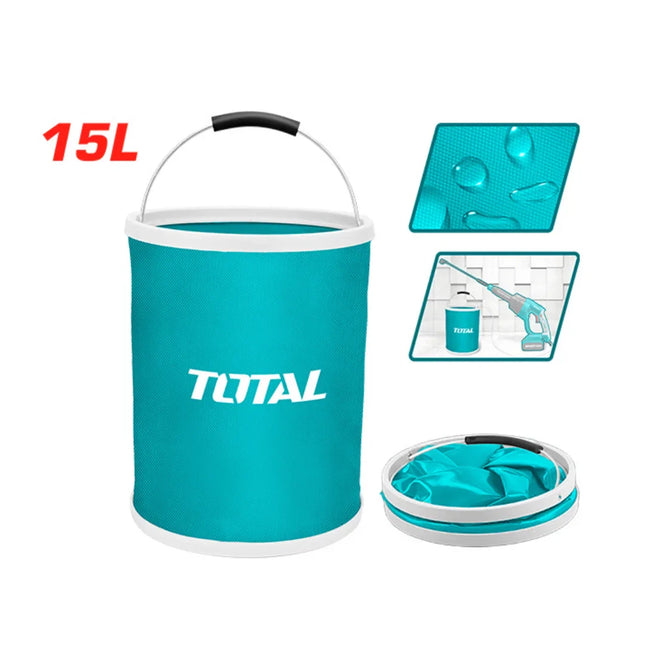 سطل قابل  للطي  سعة 15 لتر Total TGTFB15