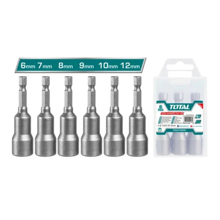 Magnetic Drill Box Set 6 Pcs (6-12mm) Total TAC2765061