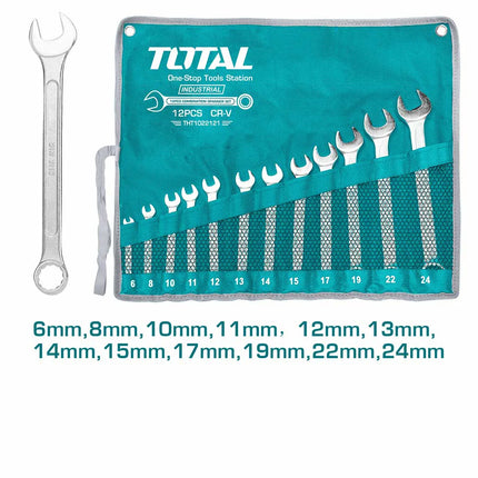 طقم شق رنج 6-24 ملم  12 قطعة Total  THT1022121