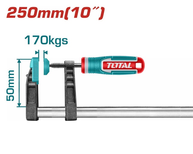 مربط نجارين 50×250 ملم Total THT1320503