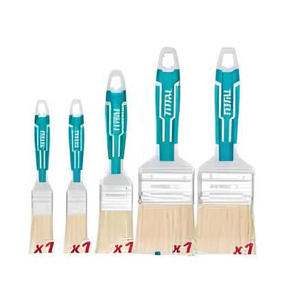 Total 5-Piece Heavy Duty Paint Brush Set